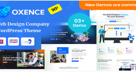 Oxence - Web Design Agency WordPress Theme 1.3.2