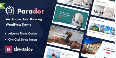 Parador - Hotel Booking WordPress Theme 2.0.3