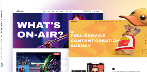 UpCreators - Digital Creators WordPress Theme  1.0