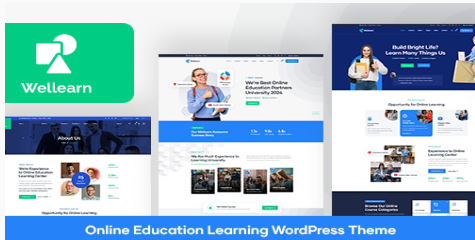 Wellearn - Online Learning WordPress Theme