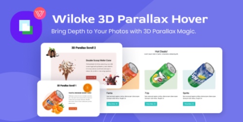 Wiloke 3D Parallax 1.0