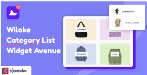 Wiloke Categories List Avenue Widget for Elementor 1.0
