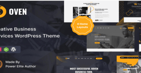 Xoven - Digital Agency Services WordPress  1.0