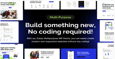 Zubaz - SaaS & Startup WordPress Theme
