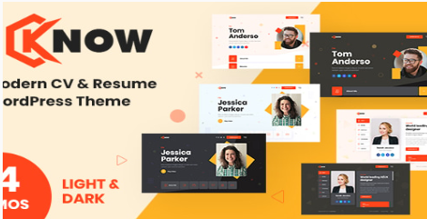iKnow - Personal Portfolio WordPress Theme  1.0