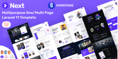 Next - Multi-Purpose Laravel 11 Template