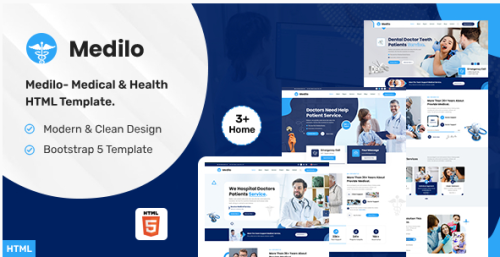 Medilo - Medical, Hospital & Dental HTML Template
