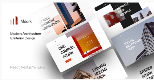 Moork - Architecture & Interior Design React NextJS Template