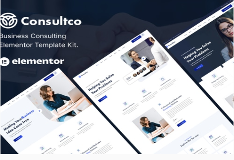 Consultco – Consulting Business Elementor Template Kit 1.0