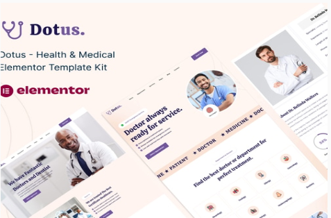Dotus - Health & Medical Elementor Template Kit 1.0