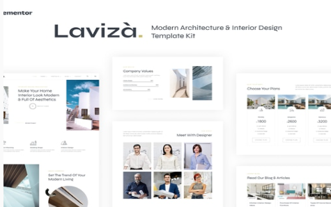 Laviza - Modern Architecture & Interior Design Template Kit 1.0
