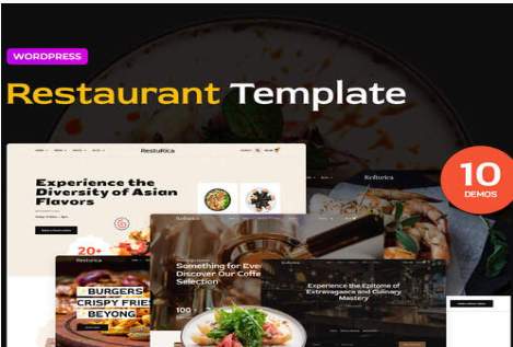Resturica – Food Industry Elementor Pro Template Kit 1.0