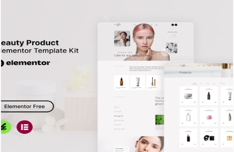 Auren - Beauty Product Elementor Template Kit 1.0