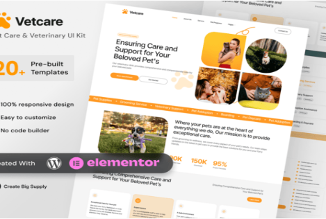 KindnessKit - Non-Profit & Charity Elementor Template Kit – Donation & Fundraising 1.0