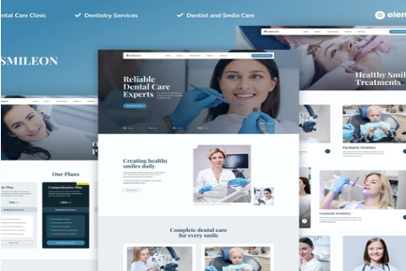 Smileon - Dentist & Dental Clinic Elementor Pro Template Kit 1.0