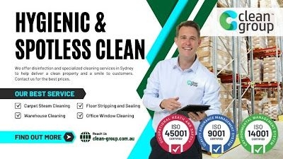 How does Clean Group manage the cleaning of parking areas?