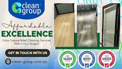 How do Clean Group’s cleaning services contribute to health and safety?