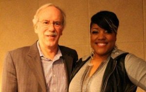 Anita Wilson with Ken Pennell (President, Gospel Music at Capitol Christian Music Group)