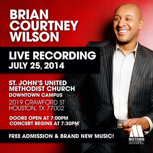 Stellar Award Winner Brian Courtney Wilson Prepares For Live Recording ...