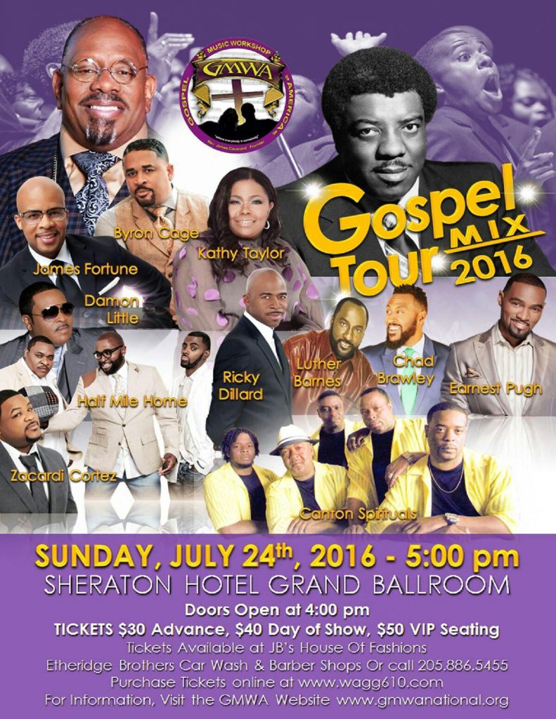 Gospel Mix Tour Kicks Off 49th Annual G.M.W.A. Convention In Birmingham ...
