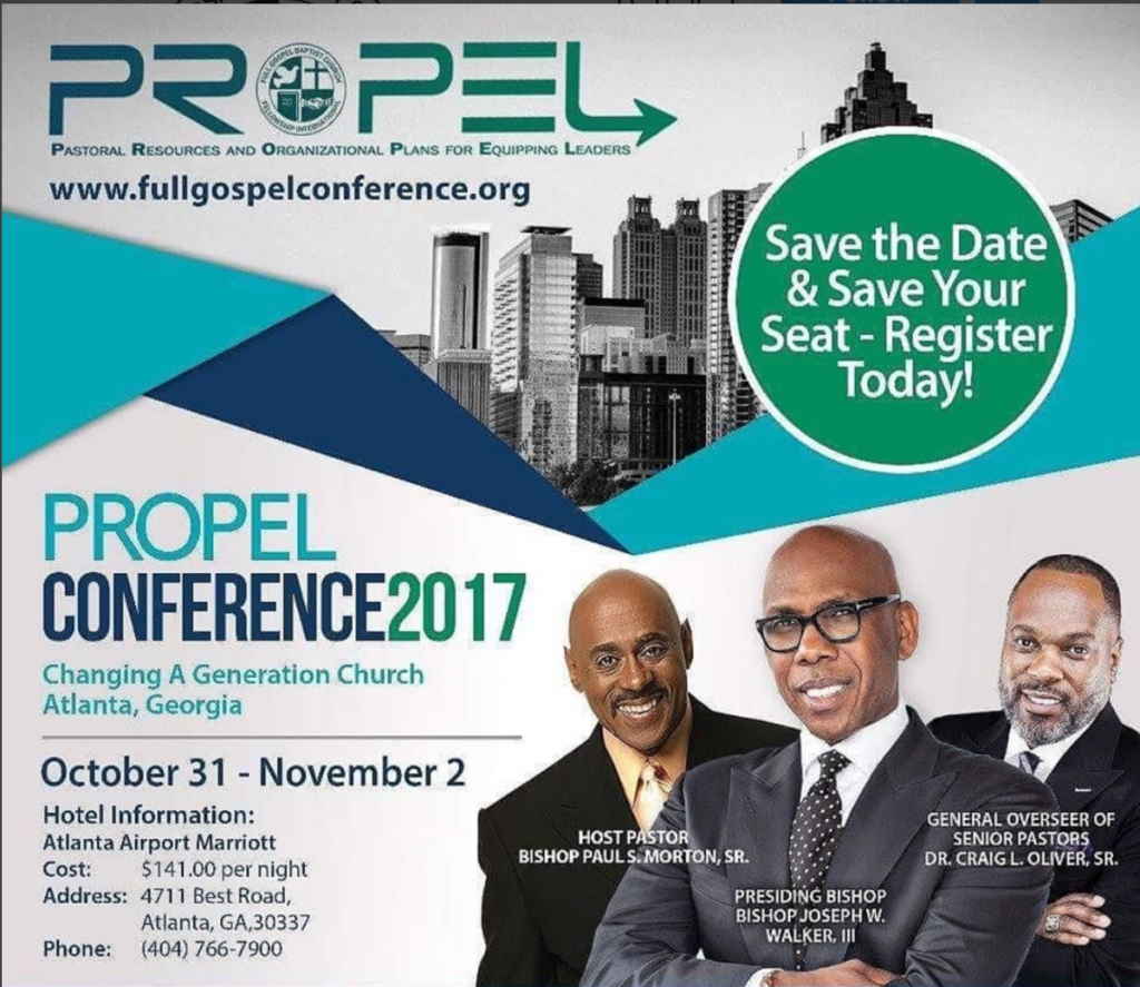 Full Gospel Baptist Church Fellowship International Announces PROPEL