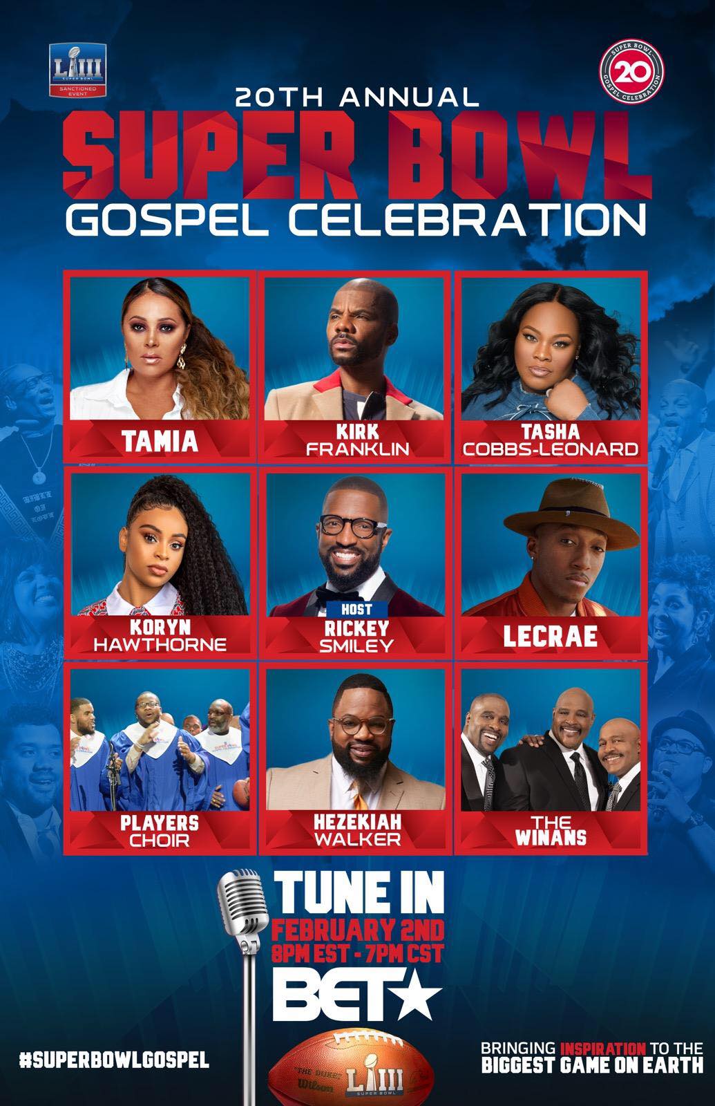 Watch Tamia, Kirk Franklin, Tasha CobbsLeonard, Rickey Smiley & More