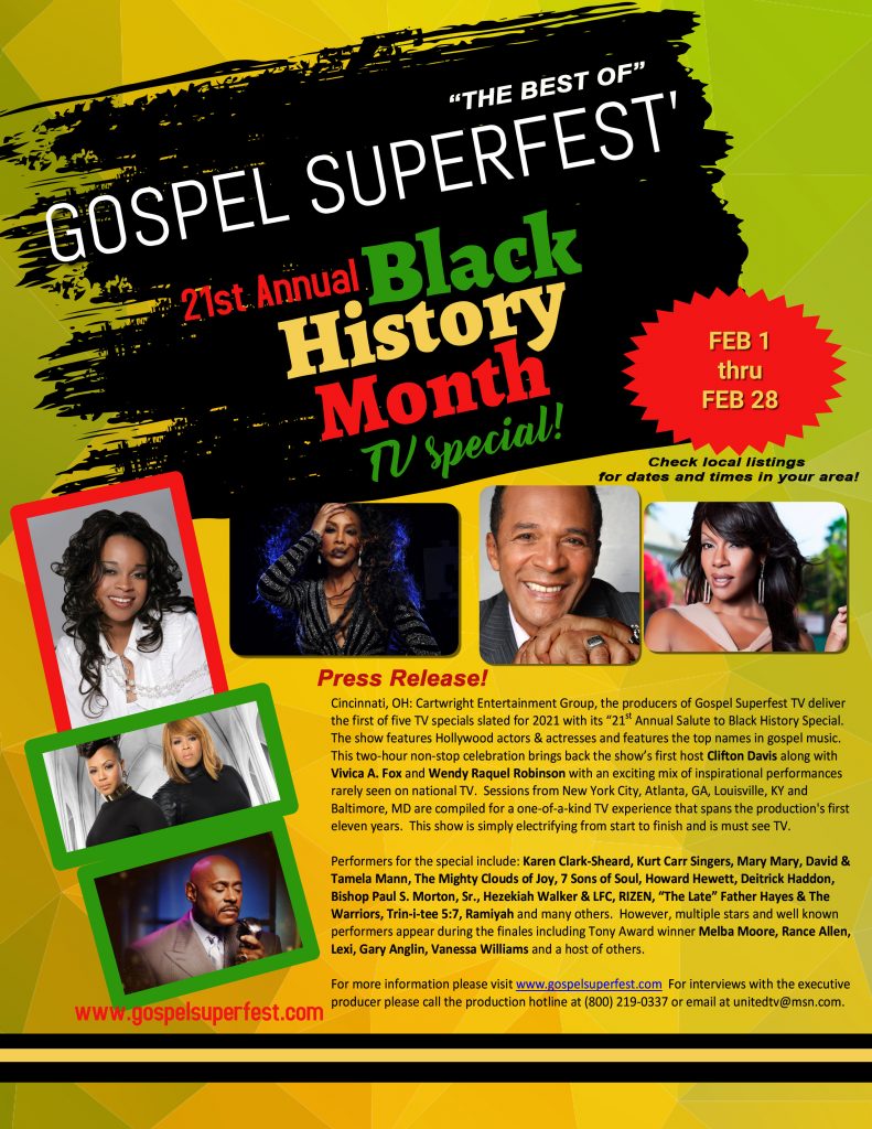 Gospel Superfest 21st Annual Salute to Black History